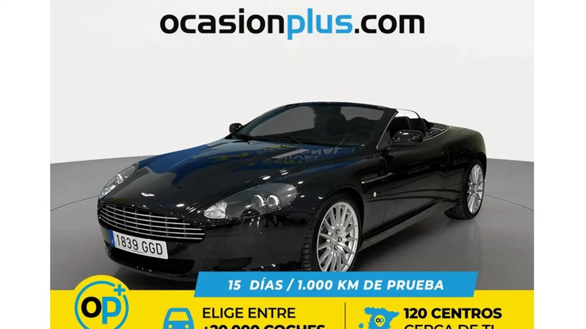 Aston Martin DB9 Volante Touchtronic2 Negro - 1