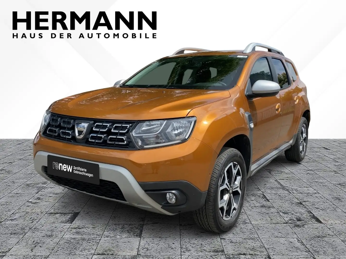 Dacia Duster II 1.5 BLUE dCi 115 Prestige CAM*LED*NAVI Naranja - 1