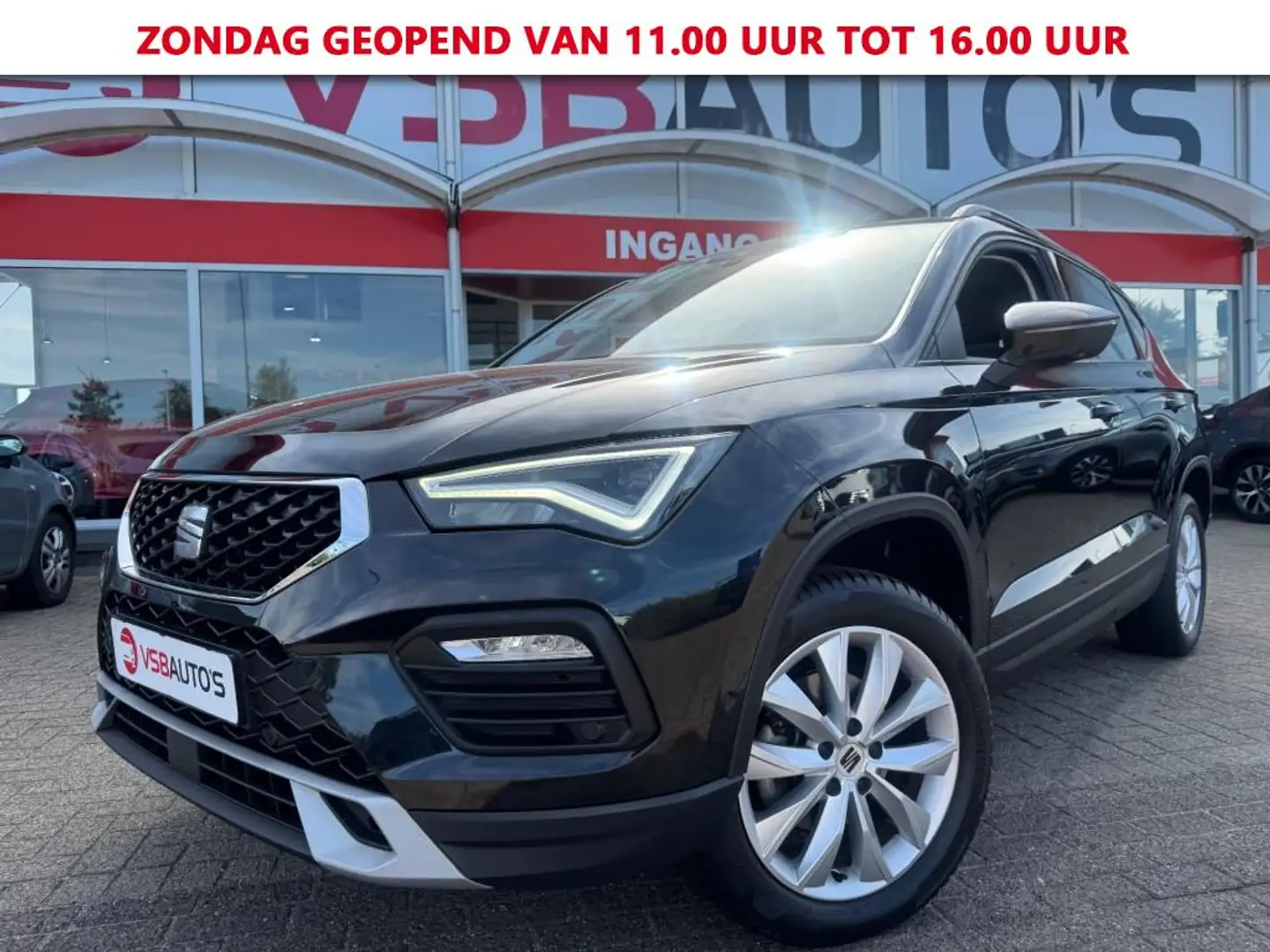 SEAT Ateca BUSINESS LED AIRCO LMV NAVI CARPLAY LMV Noir - 1