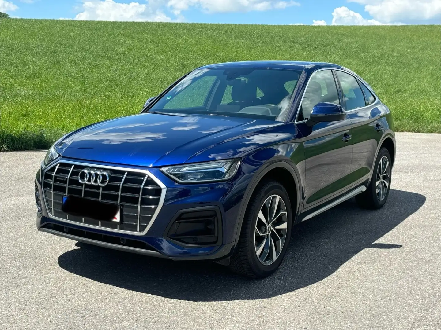 Audi Q5 Sportback 40 TDI quattro advanced Blau - 2