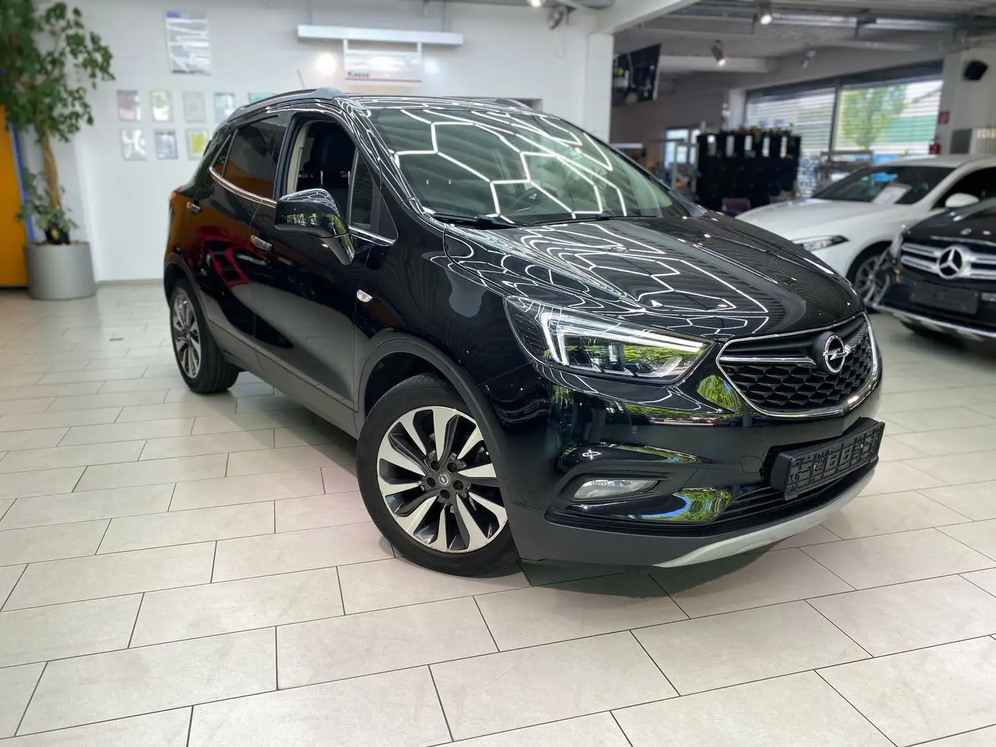 Opel Mokka X 1.4 SIDI 4x4 Automatik Leder Tempo PDC Start/Stopp Schwarz - 1