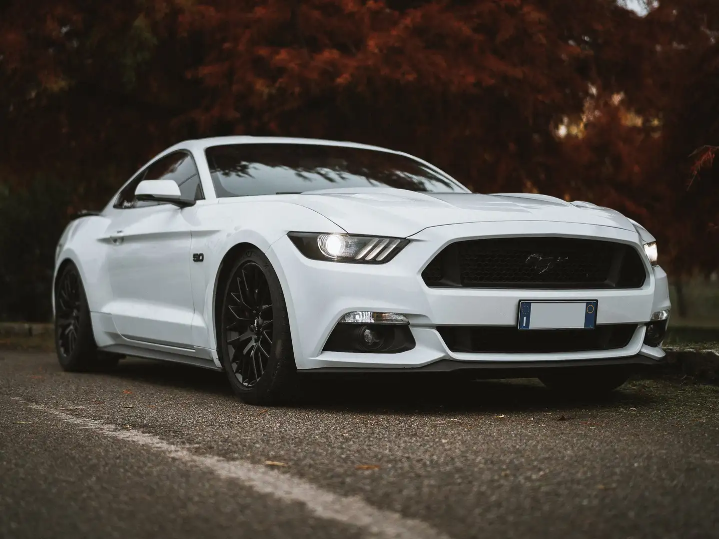 Ford Mustang GT 5.0 V8 NO SUPERBOLLO Bianco - 2