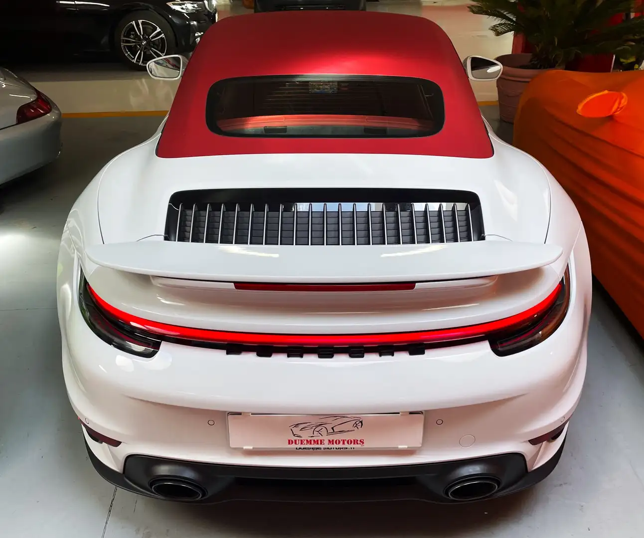 Porsche 911 992 Cabrio Turbo PDK / APPROVED / SCARICO / MATRIX bijela - 2