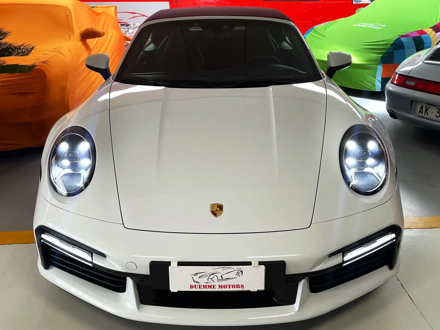 Porsche 911 992 Cabrio Turbo PDK / APPROVED / SCARICO / MATRIX bijela - 1