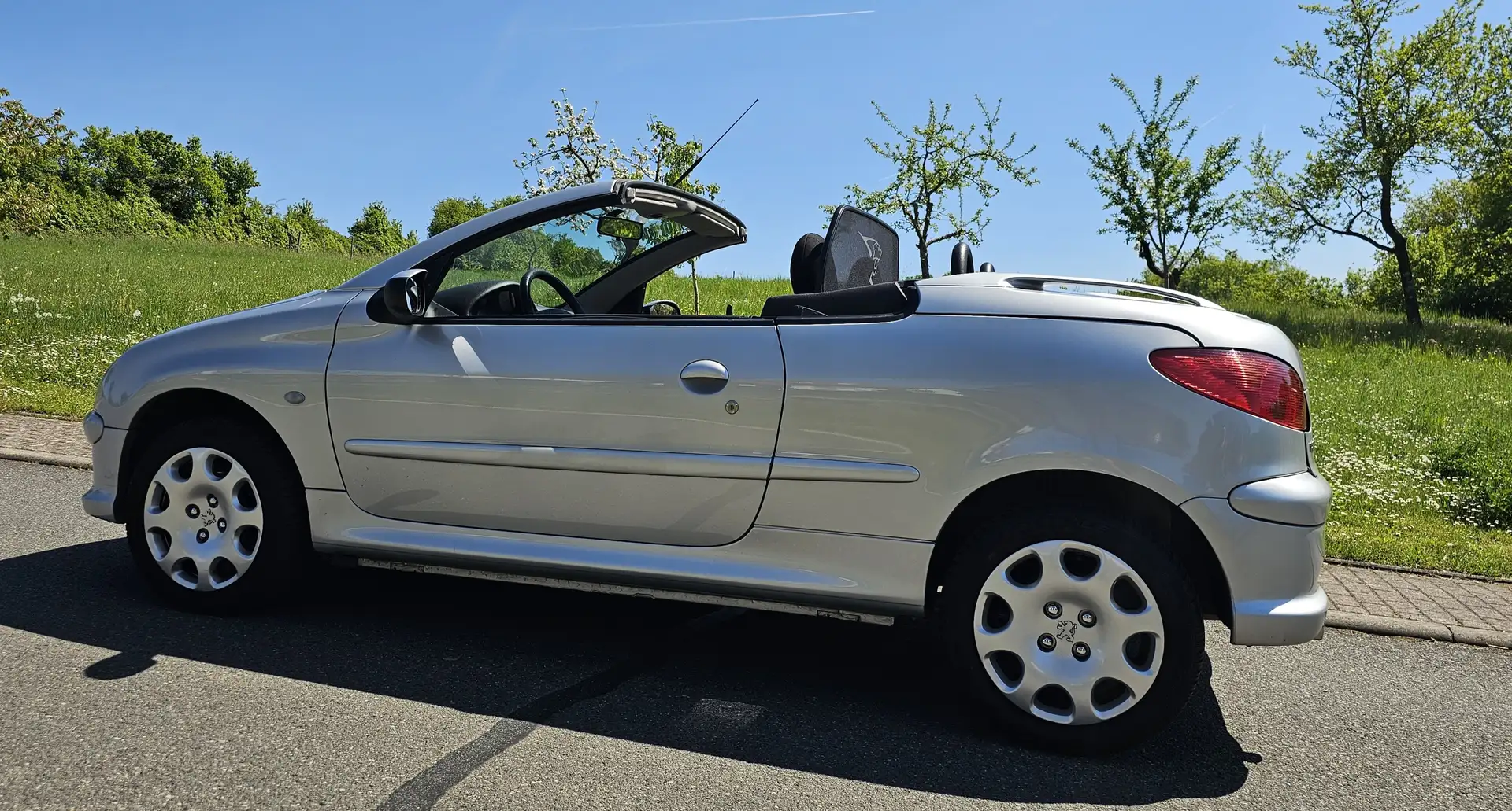 Peugeot 206 206 CC Silber - 1