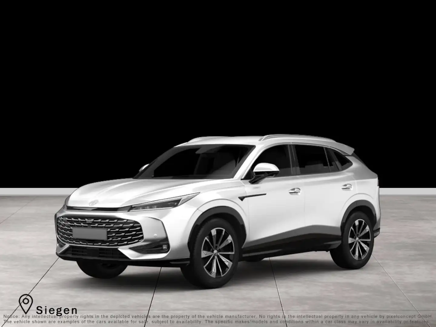 MG HS HEV LUX MY25 Weiß - 1