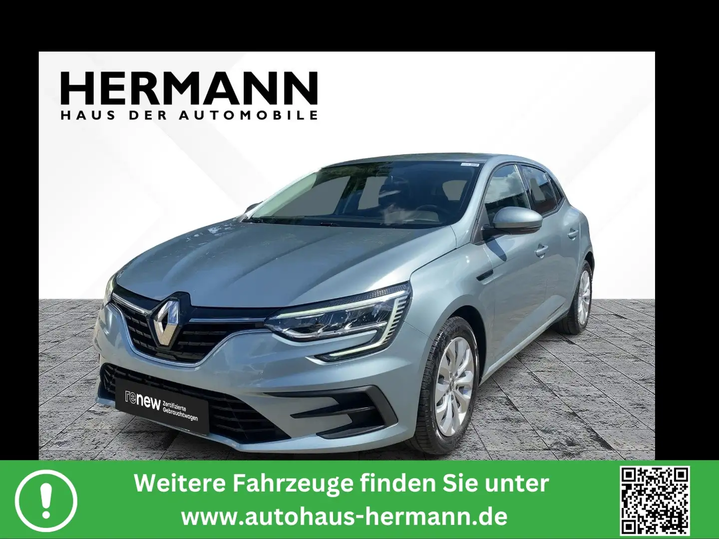 Renault Megane IV 1.3 TCe 115 GPF Life LED*LED*Facelift Grijs - 1