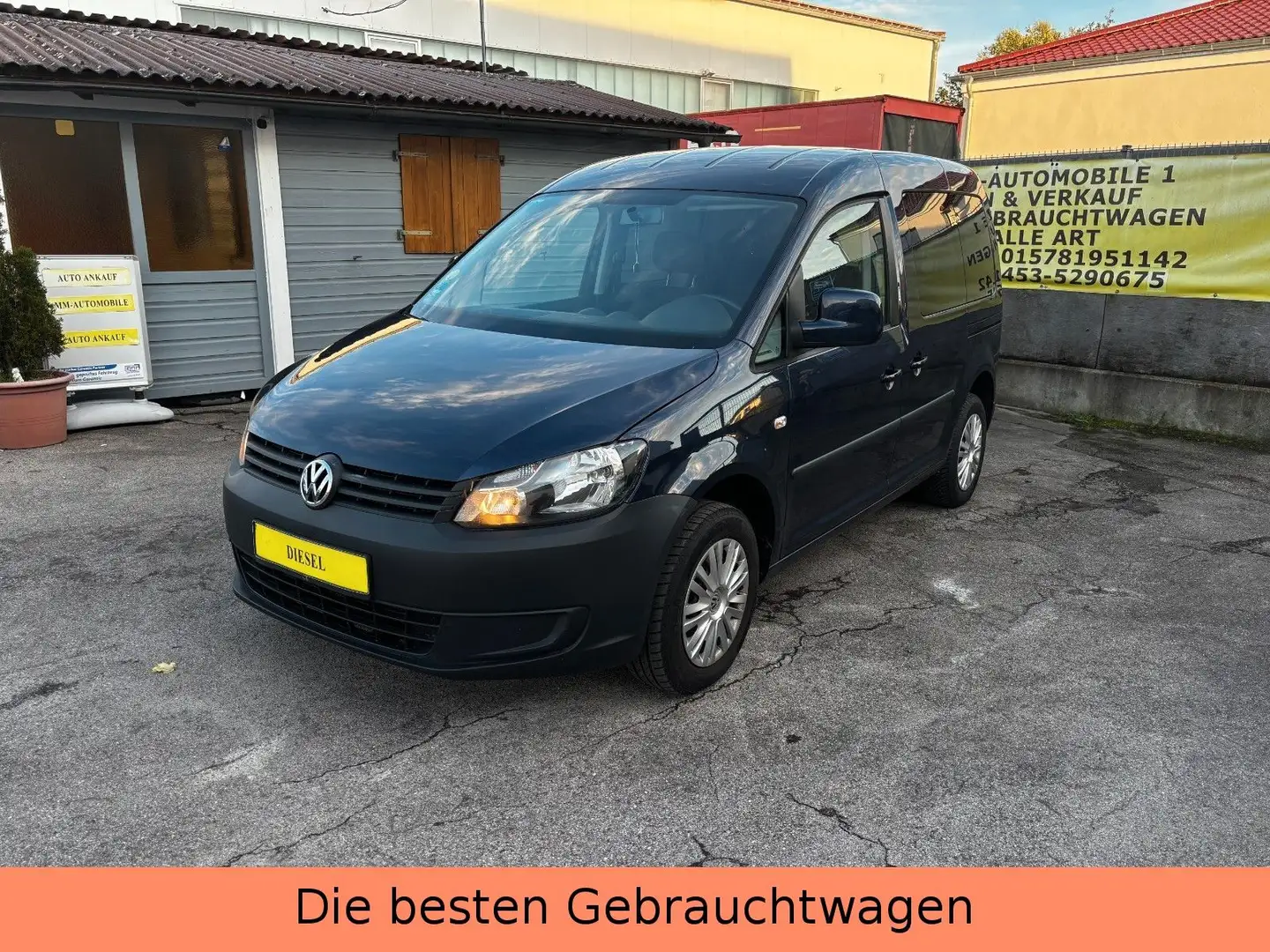 Volkswagen Caddy Kasten/Kombi Trendline-TÜV04-26-EURO5 Blau - 1