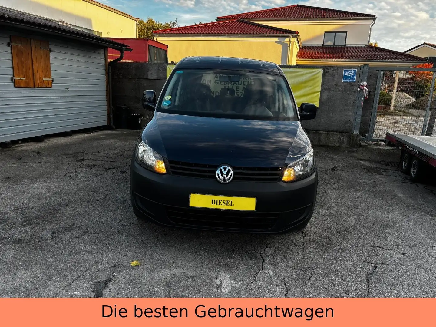 Volkswagen Caddy Kasten/Kombi Trendline-TÜV04-26-EURO5 Blau - 2
