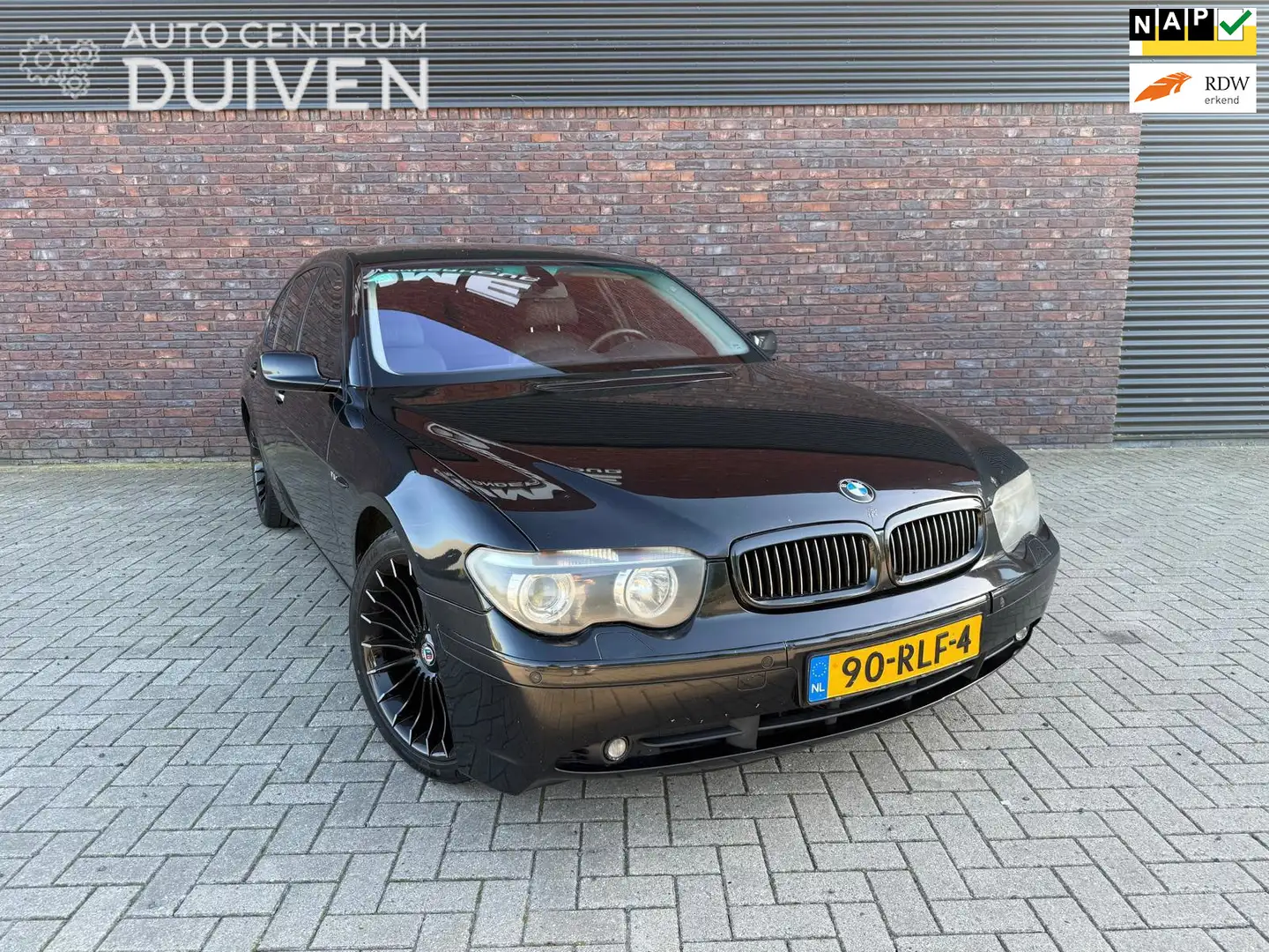 BMW 760 7-serie 760i V12 | Alpina | Nieuw APK | NAP Zwart - 1