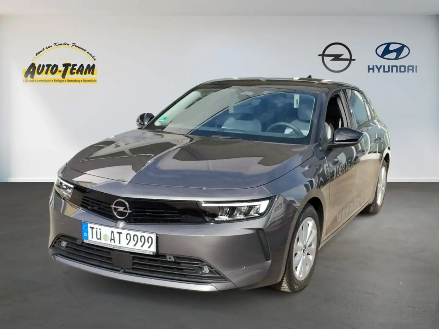 Opel Astra 1.2 Turbo Automatik Business Elegance Grau - 1