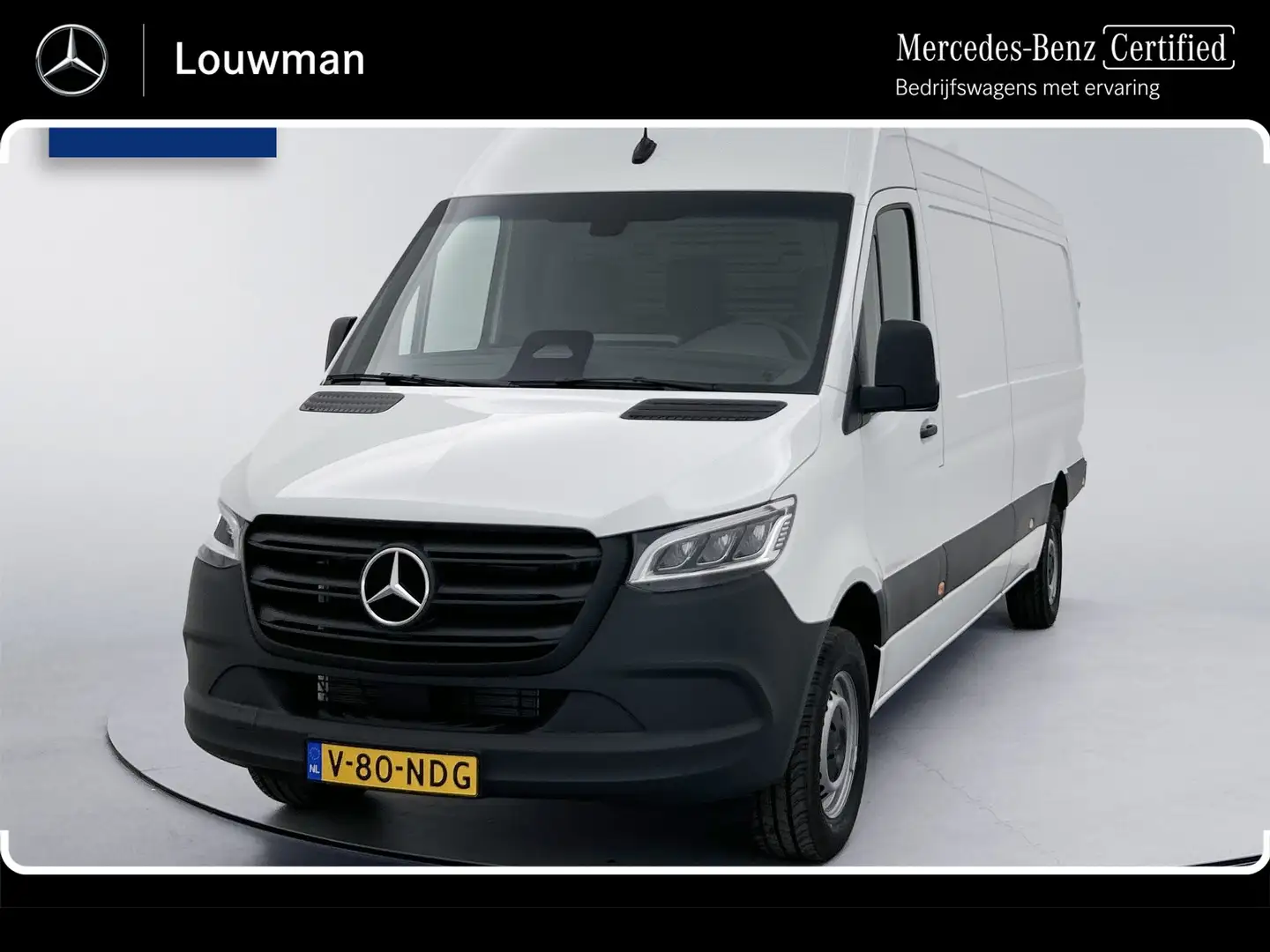Mercedes-Benz Sprinter 317 1.9 CDI L3H2 RWD Pro Led koplampen BPM-vrij Tr Weiß - 1