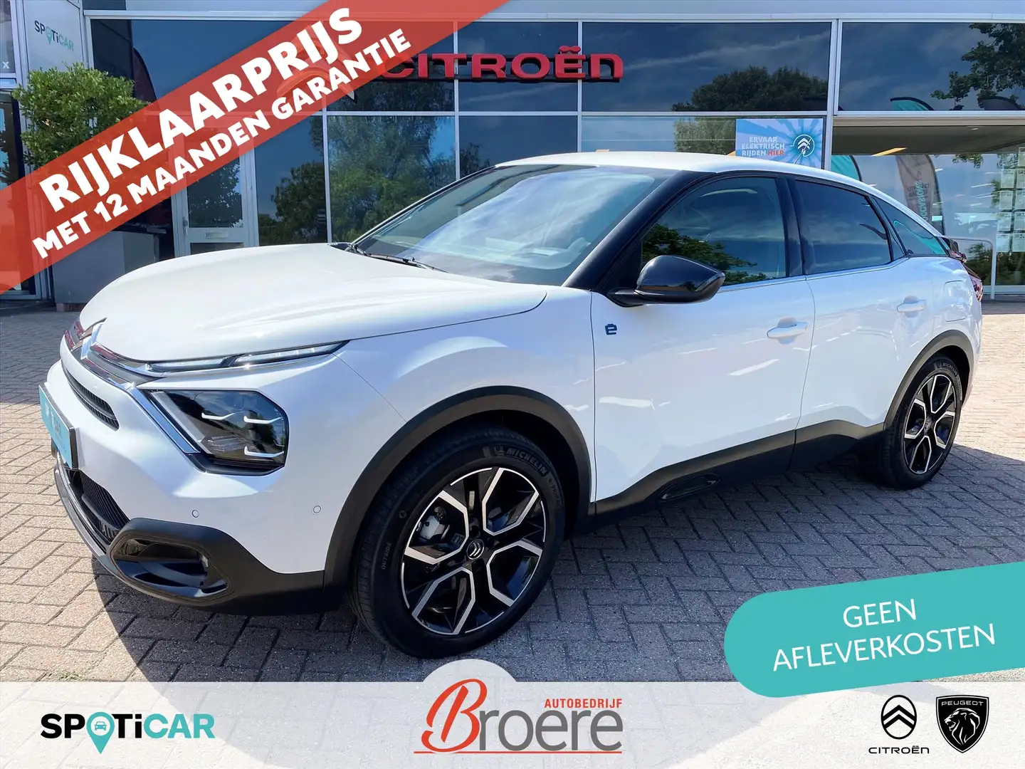 Citroen E-C4 Electric EV 50kWh 136pk Shine | adaptive cruise, head up, d Wit - 1