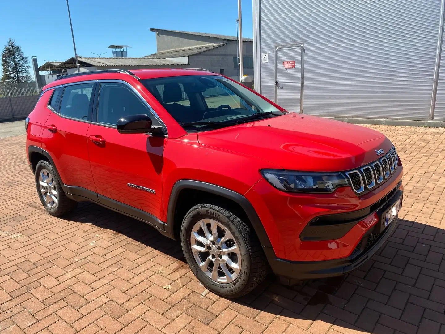 Jeep Compass Compass 1.3 turbo t4 phev Longitude 4xe auto Rosso - 2