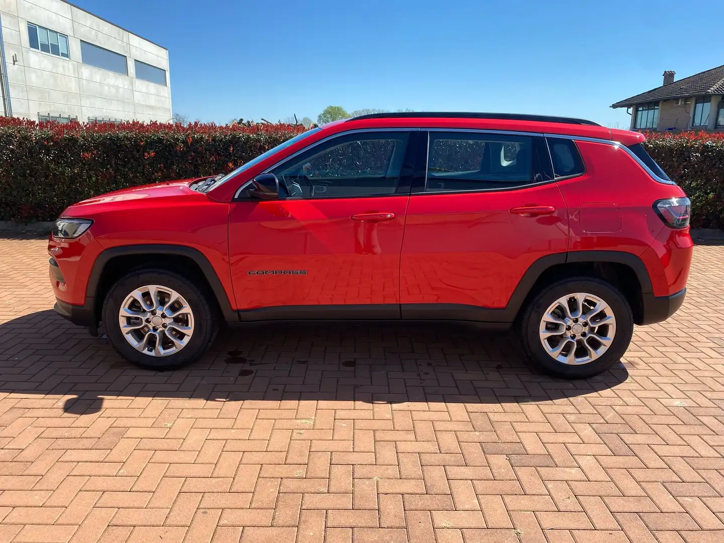 Jeep Compass Compass 1.3 turbo t4 phev Longitude 4xe auto Rosso - 1