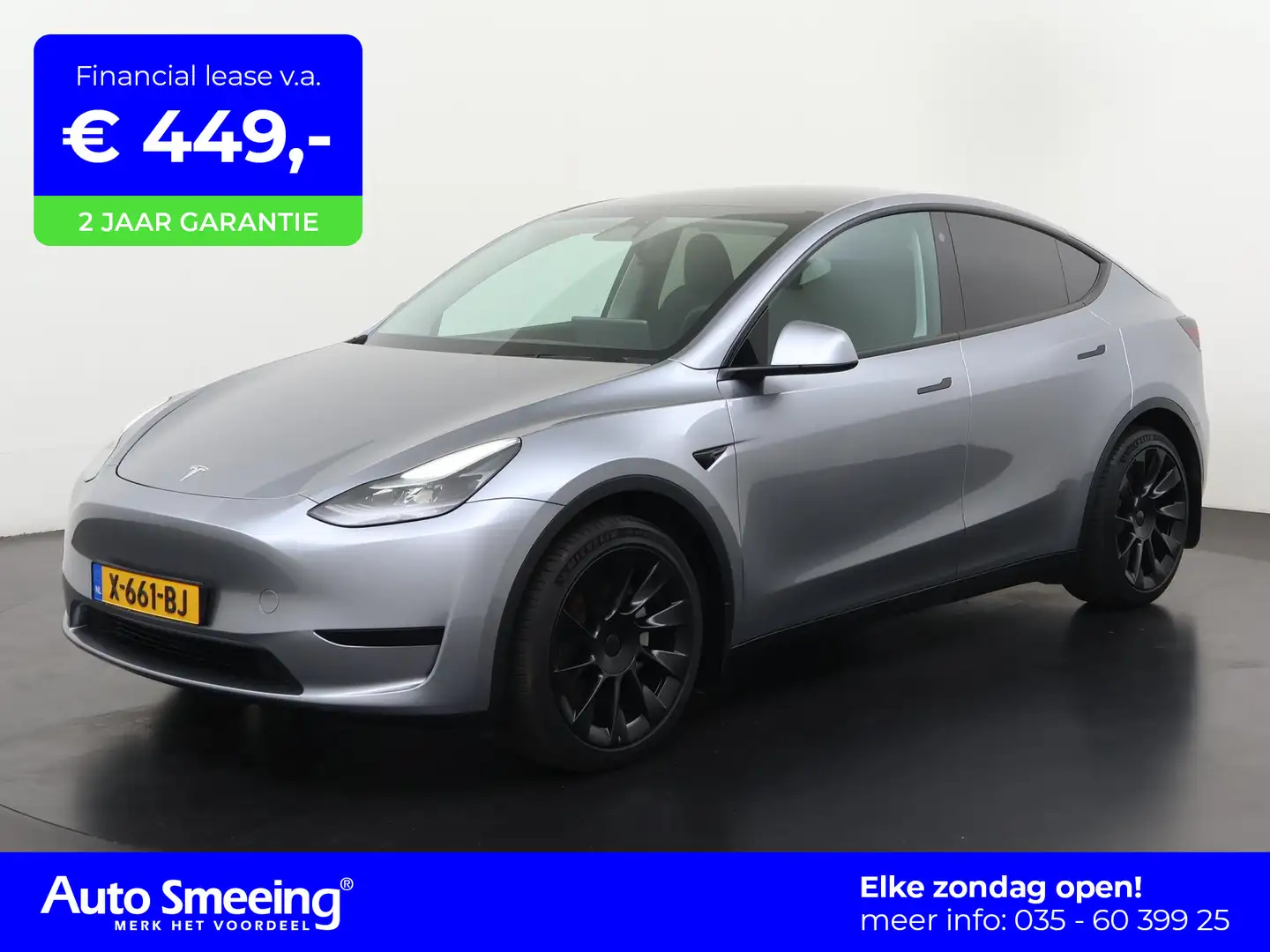 Tesla Model Y RWD 58 kWh | 20" Induction | Zondag Open! Gris - 1