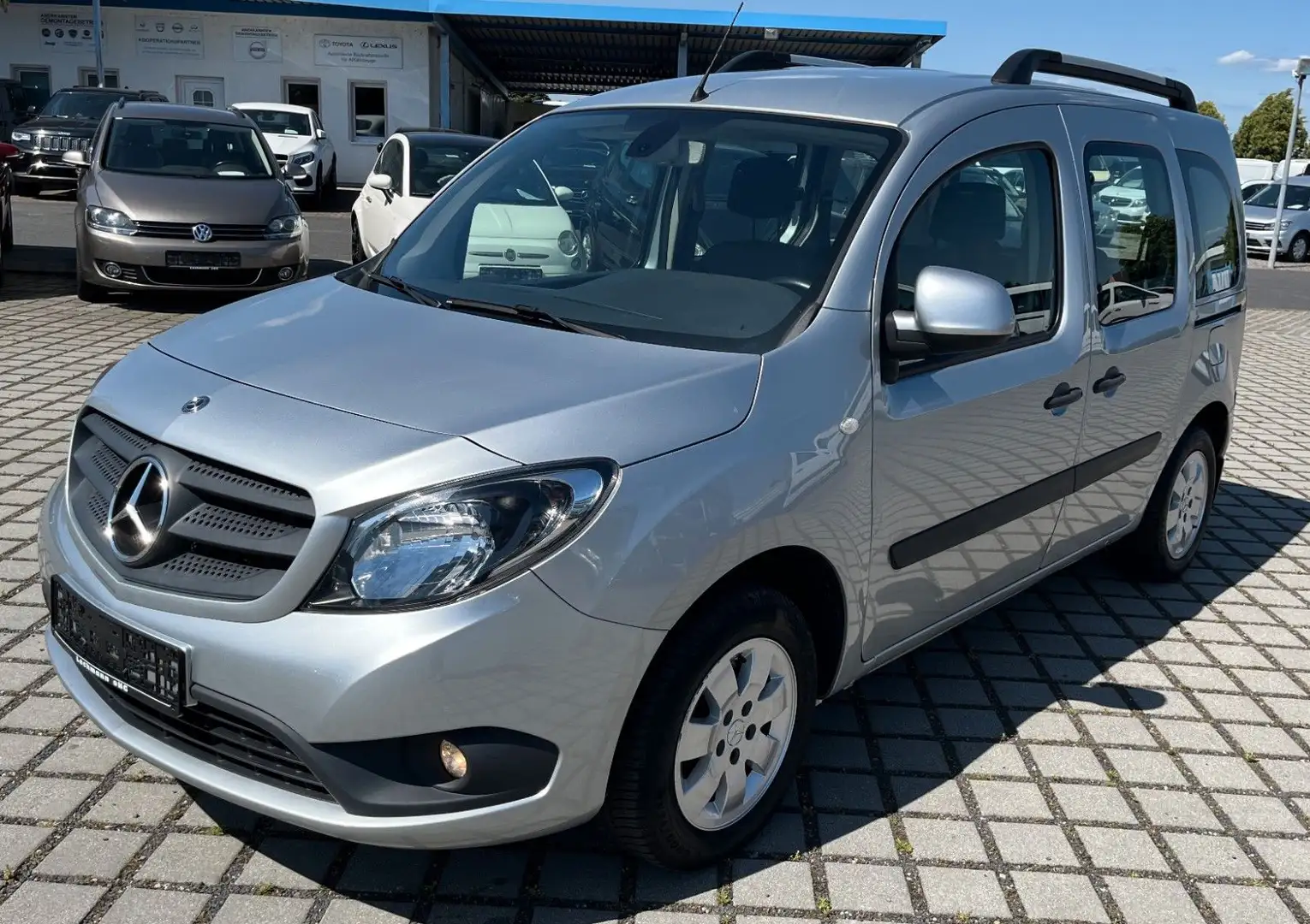 Mercedes-Benz Citan Kombi  109 CDI lang  AHK|Temp.|SHZ Silber - 1
