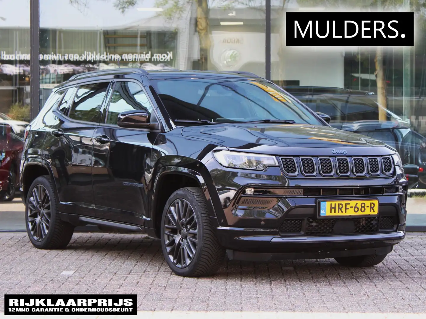 Jeep Compass 4xe 240 Plug-in Hybrid Electric S | Navi / Leder / Zwart - 1