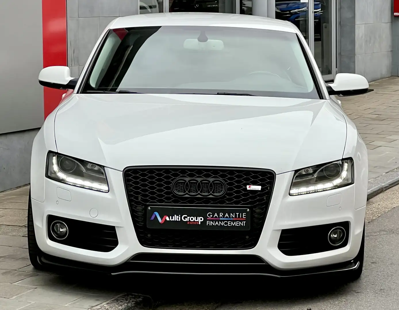 Audi A5 2.0TDi *Quattro✅GARANTIE 1an*S-Line*10.661€HT Blanc - 2