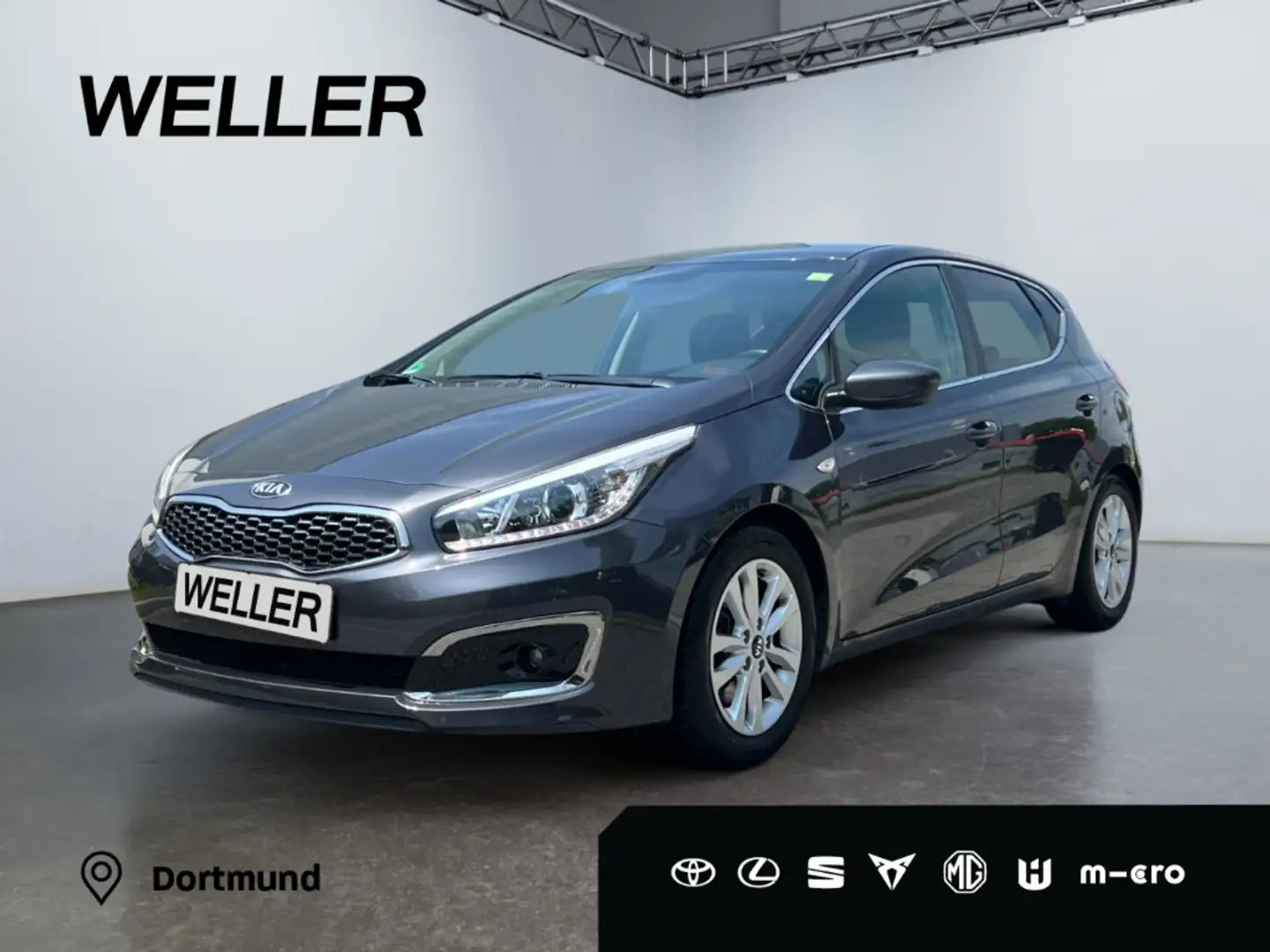 Kia Ceed / cee'd 1.4 Attract *CAM*SHZ*Navi*Klimaaut*Tempomat* Grau - 1