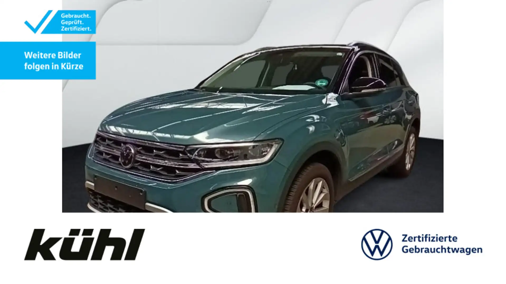 Volkswagen T-Roc 1.5 TSI DSG Style LED ACC App Navi AHK Blau - 1