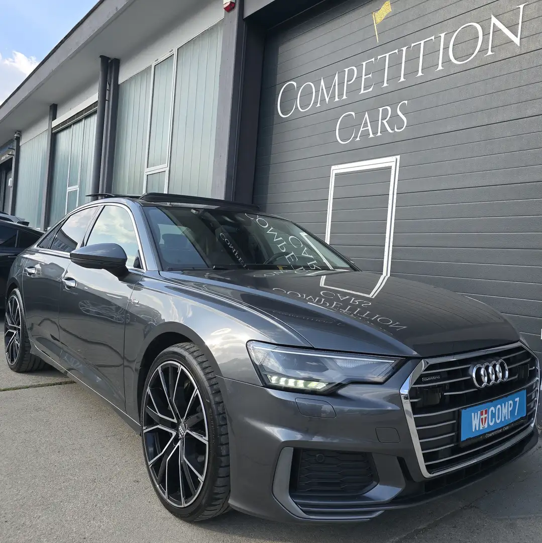 Audi A6 50TFSIe Quattro Limo S-Line, Pano, Leder, 21 Zoll Grau - 1