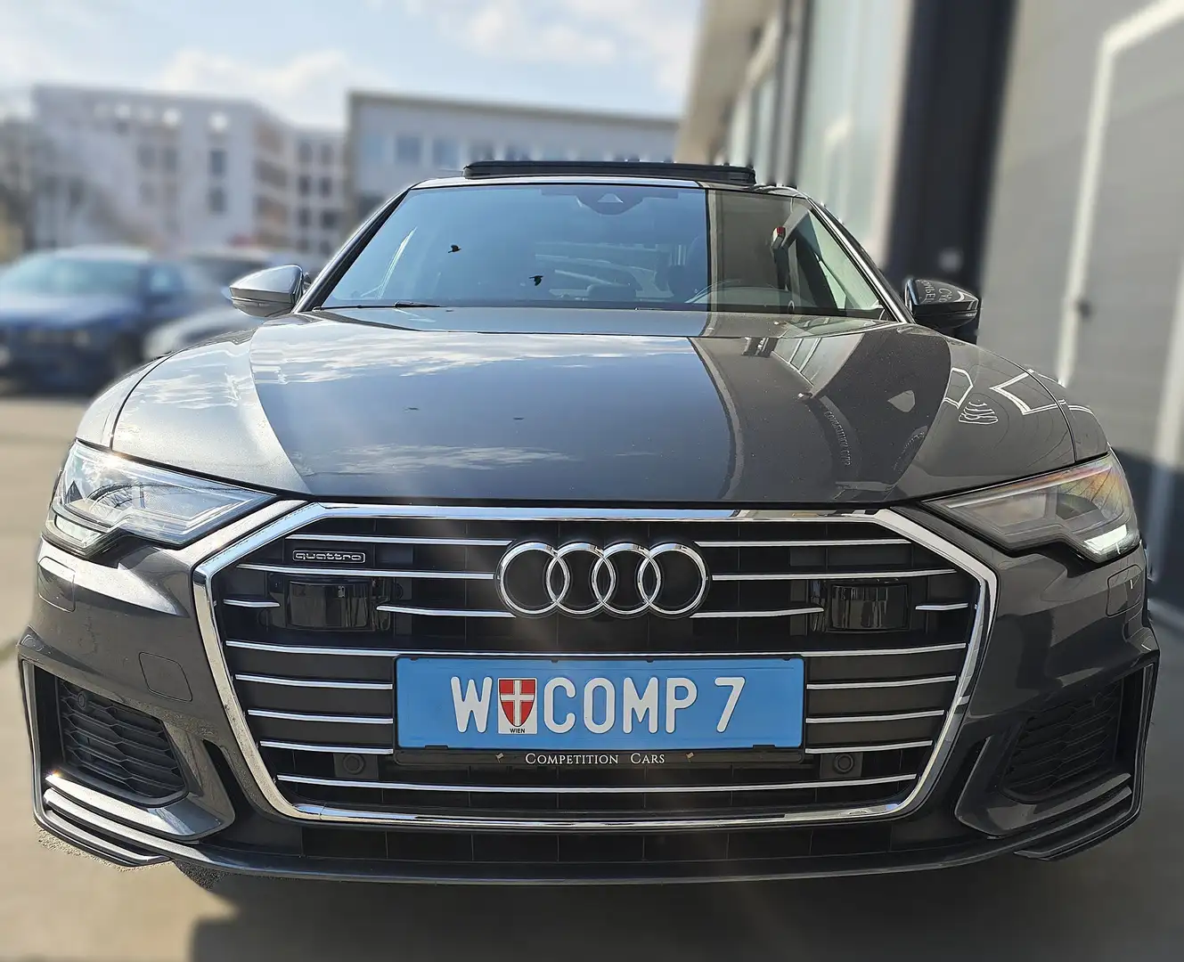 Audi A6 50TFSIe Quattro Limo S-Line, Pano, Leder, 21 Zoll Grau - 2