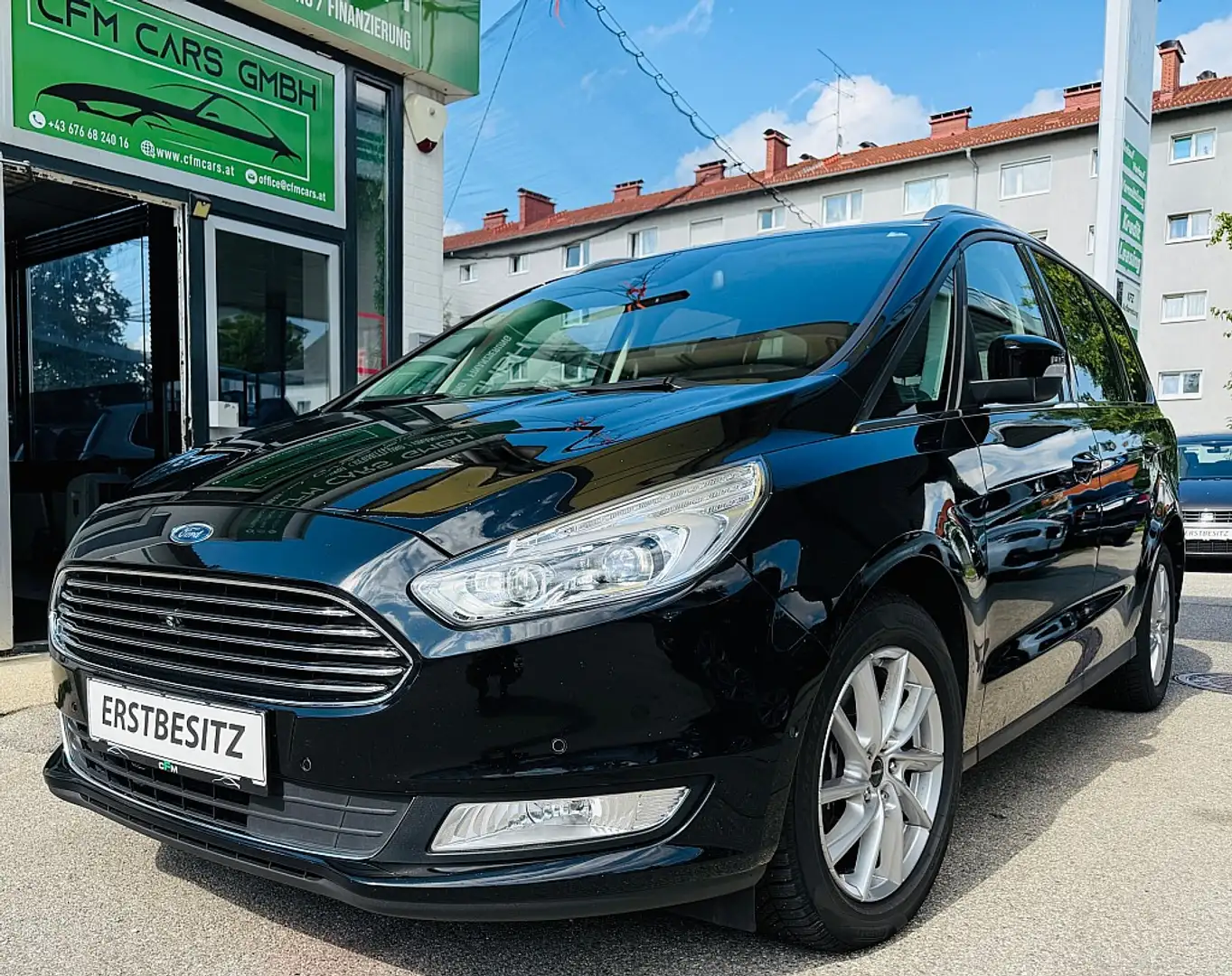 Ford Galaxy 2,0 EcoBlue SCR Titanium Aut. Schwarz - 1