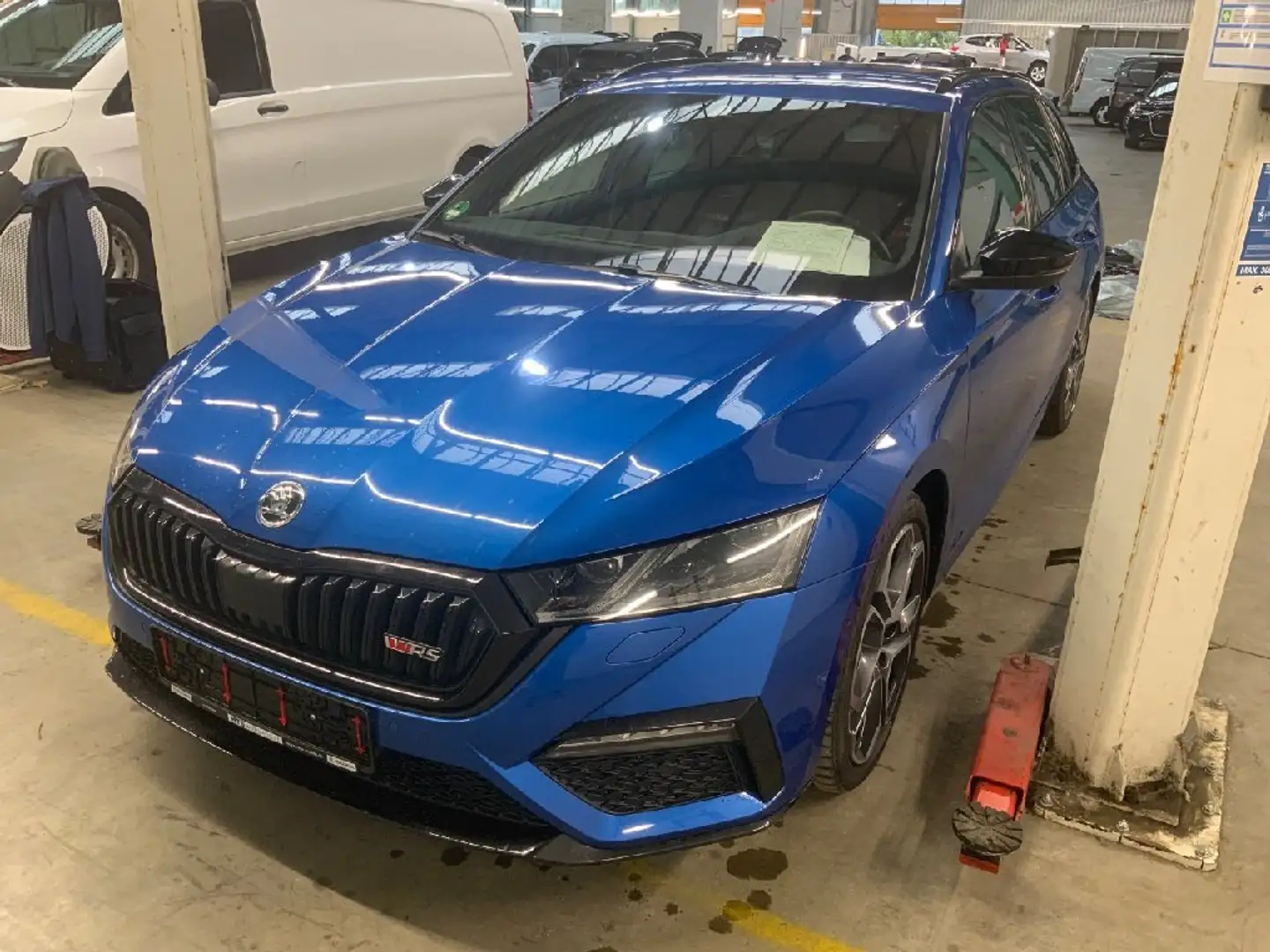 Skoda Octavia RS Plus 2,0TDI DSG*Canton*Alarm*Sicherheit* Bleu - 1