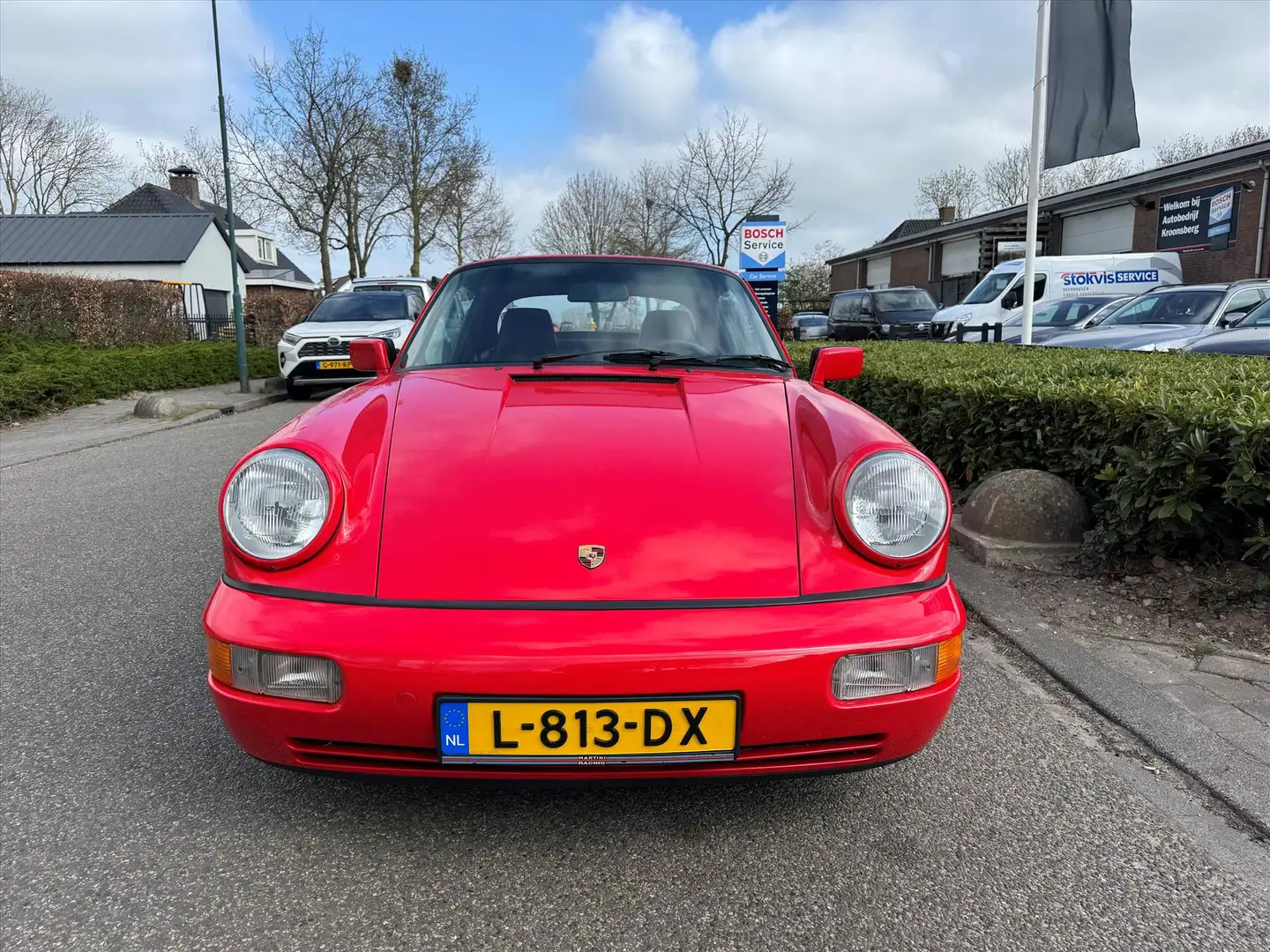 Porsche 911 Cabrio 964 Carrera 4 in unieke staat Rojo - 2