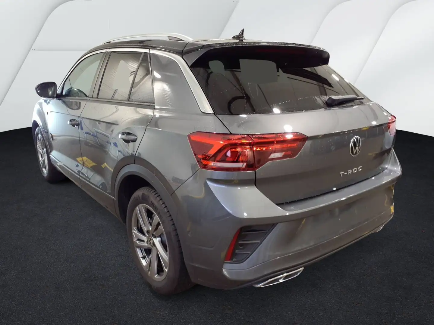 Volkswagen T-Roc 1.5 TSI DSG R-Line Navi Spurhalteassistent Grau - 2