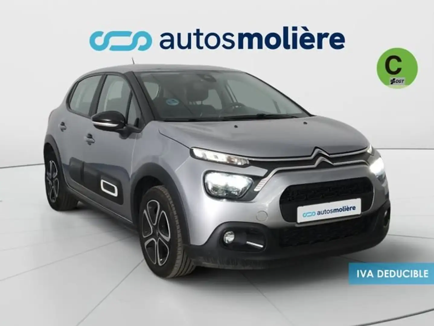 Citroën C3 1.2 PureTech S&S Plus 83 Gris - 2