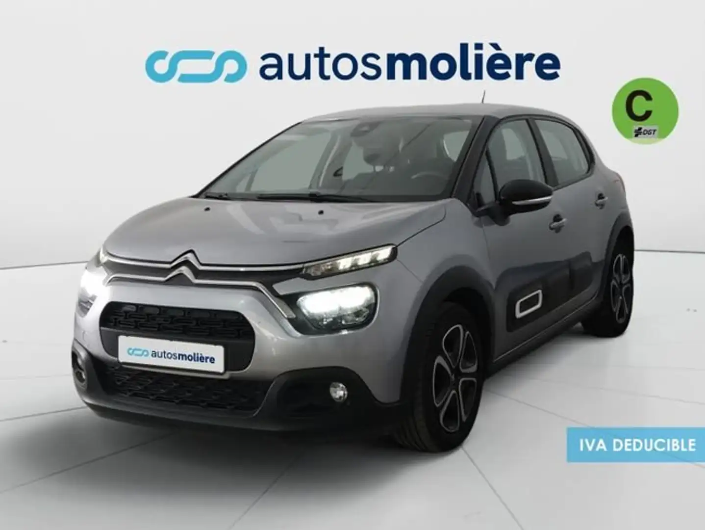 Citroën C3 1.2 PureTech S&S Plus 83 Gris - 1