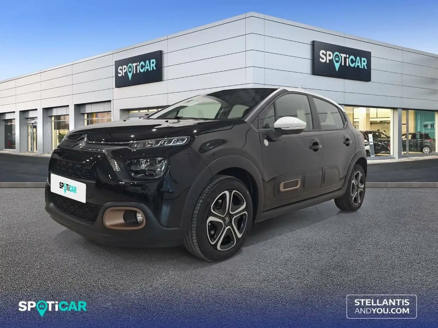 Citroen C3 1.2 PureTech S&S C-Series 83 Noir - 1