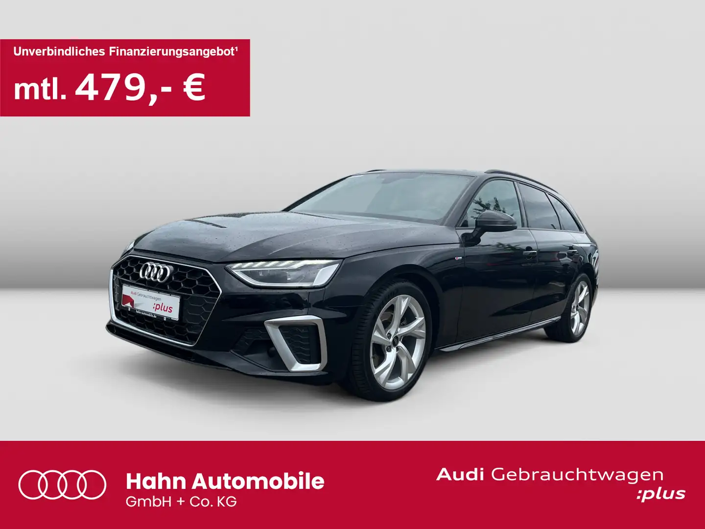 Audi A4 35TFSI S-Line S-Trc Virtual AHK ACC Schwarz - 1