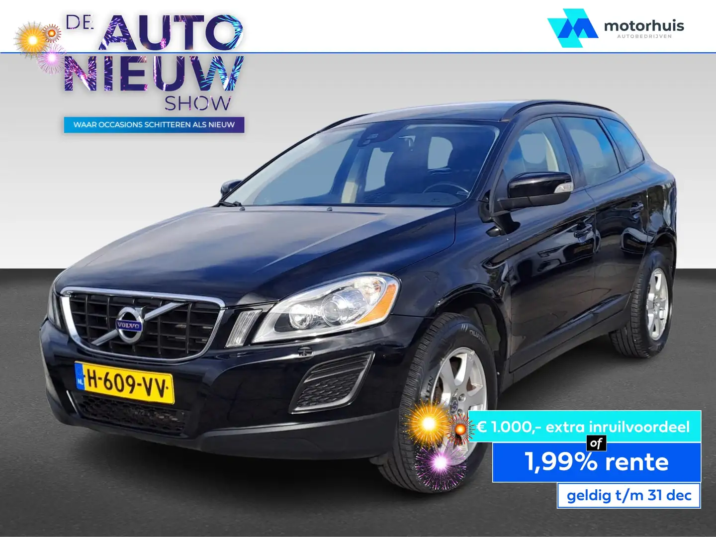 Volvo XC60 T5 240pk Powershift FWD Automaat R-Design Negro - 1