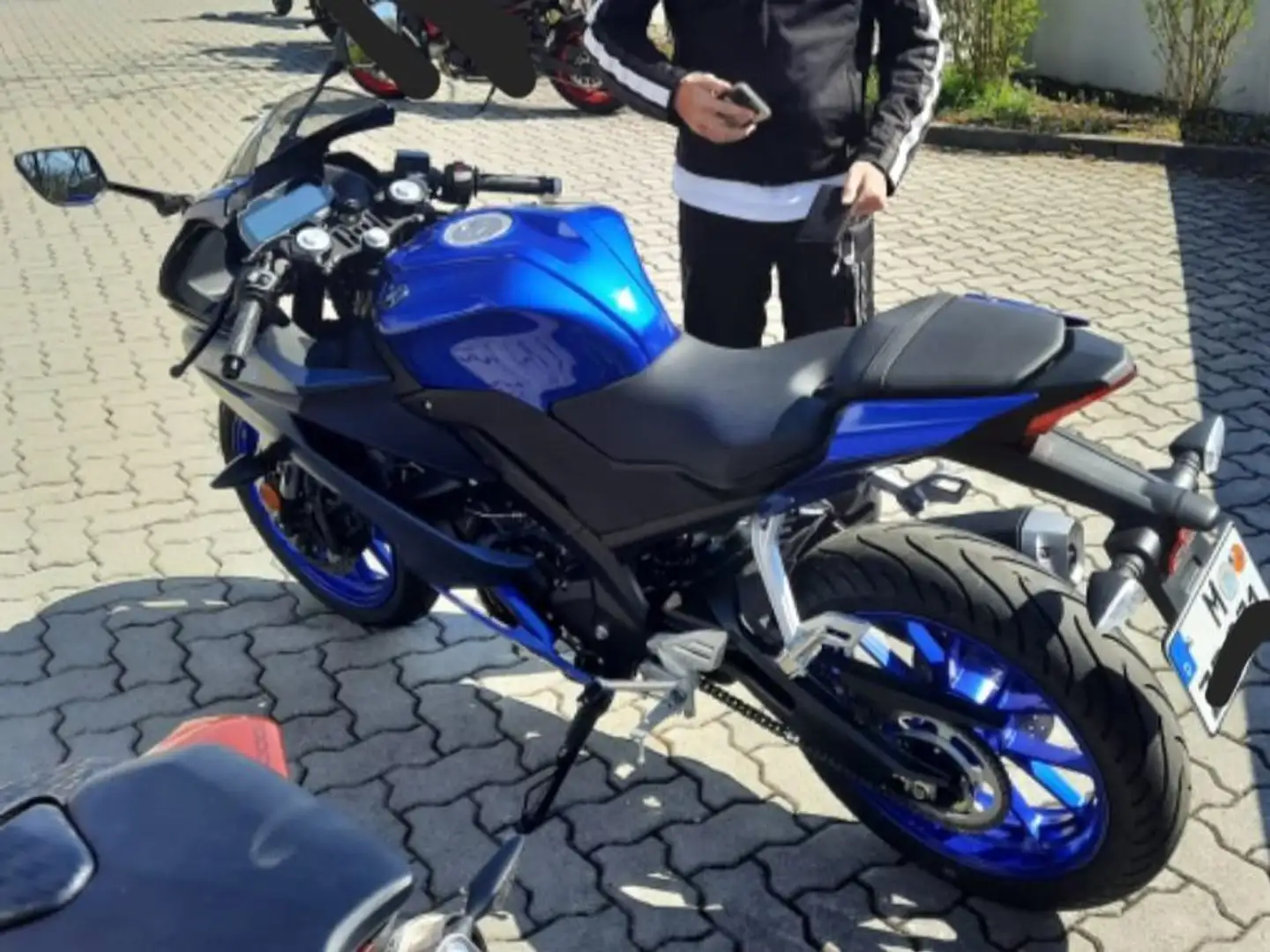 Yamaha YZF-R125 Supersportler Albastru - 1