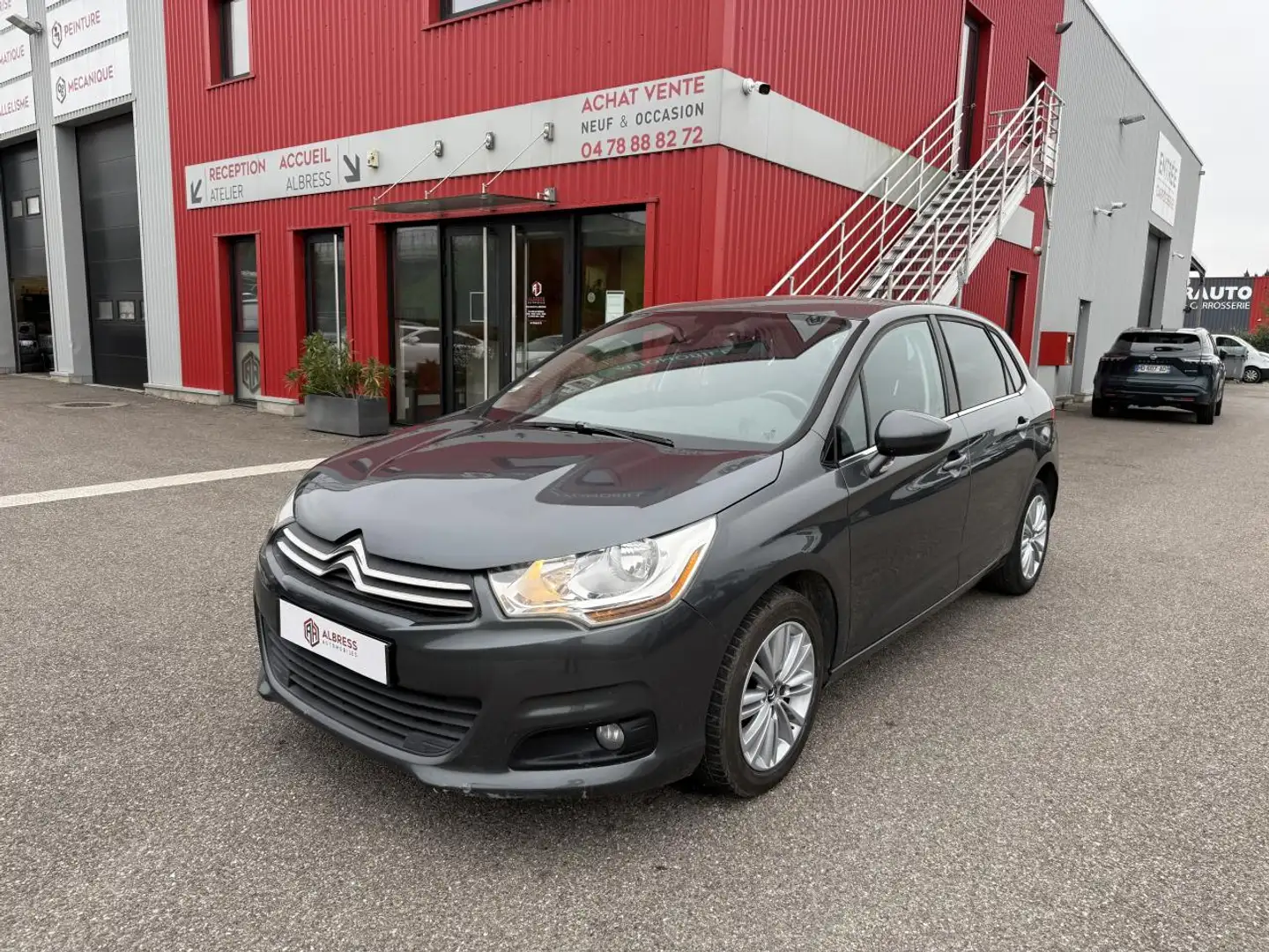 Citroen C4 1.6 HDi FAP - 90  2010 BERLINE ENTREPRISE Entreprise PHASE 1 Gris - 1