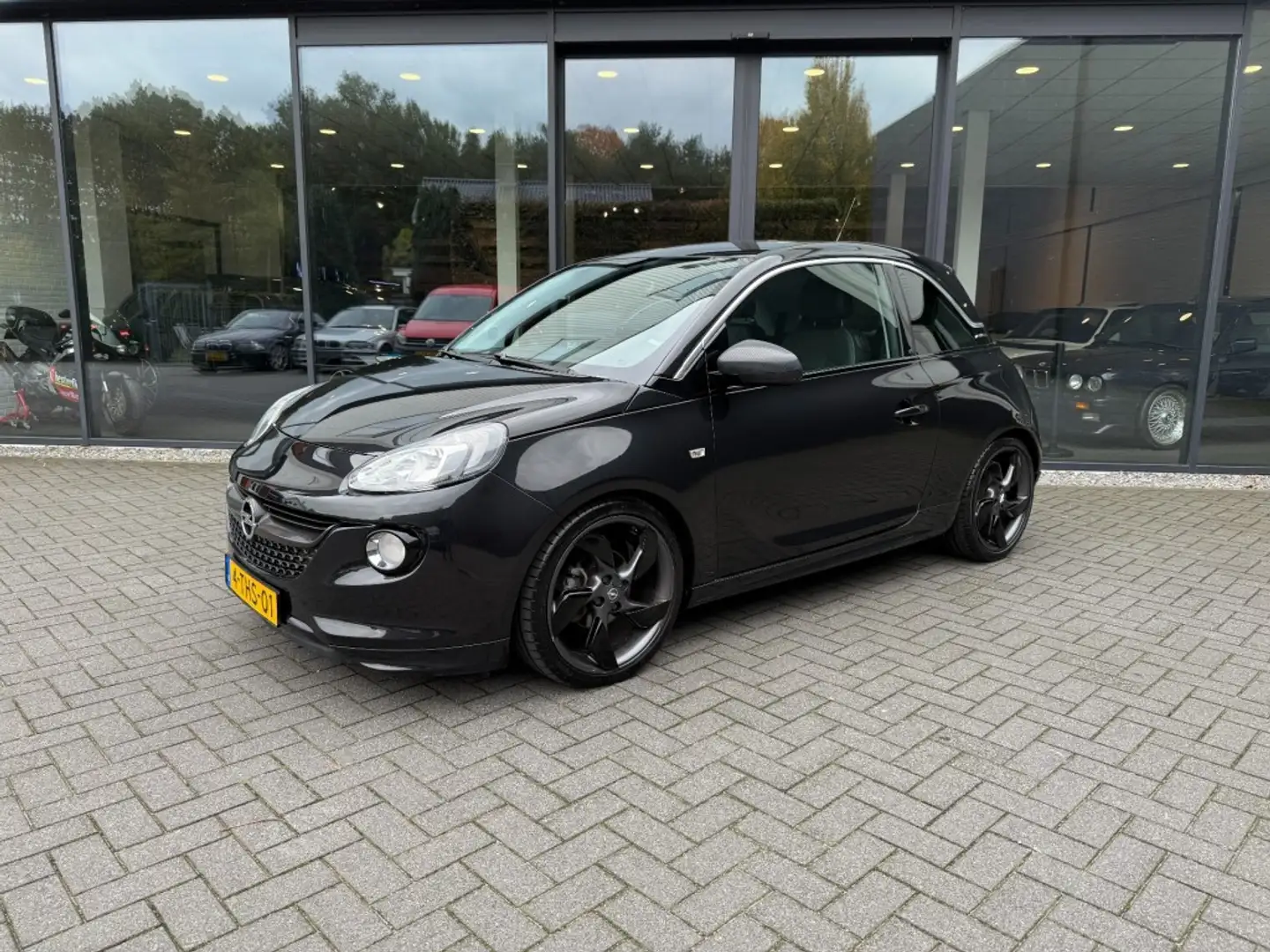 Opel Adam 1.4 100pk Black favorite,Clima,Cruise,PDC,Half Lee Schwarz - 1