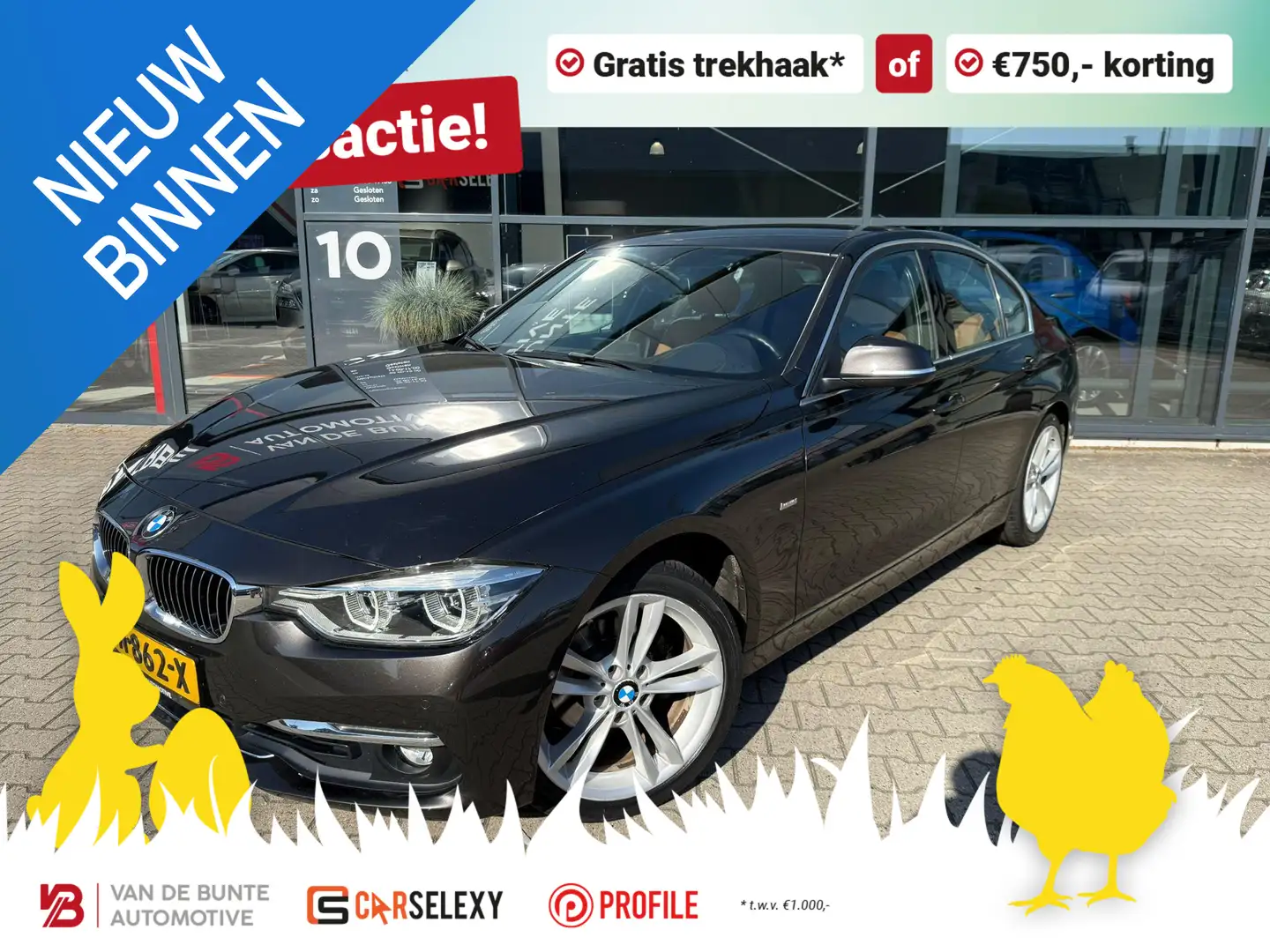 BMW 318 3-serie 318i Centennial High Executive *Stoelverwa Brun - 1