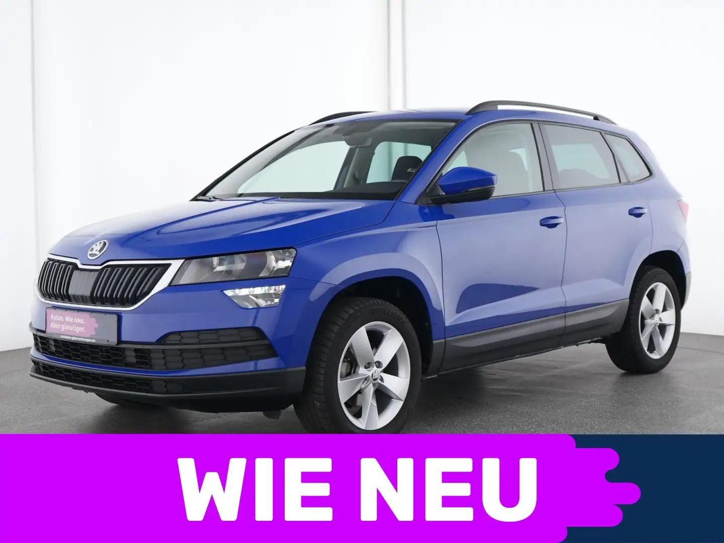 Skoda Karoq Ambition Navi|Tempomat|CarPlay|Einparkhilfe Blau - 1