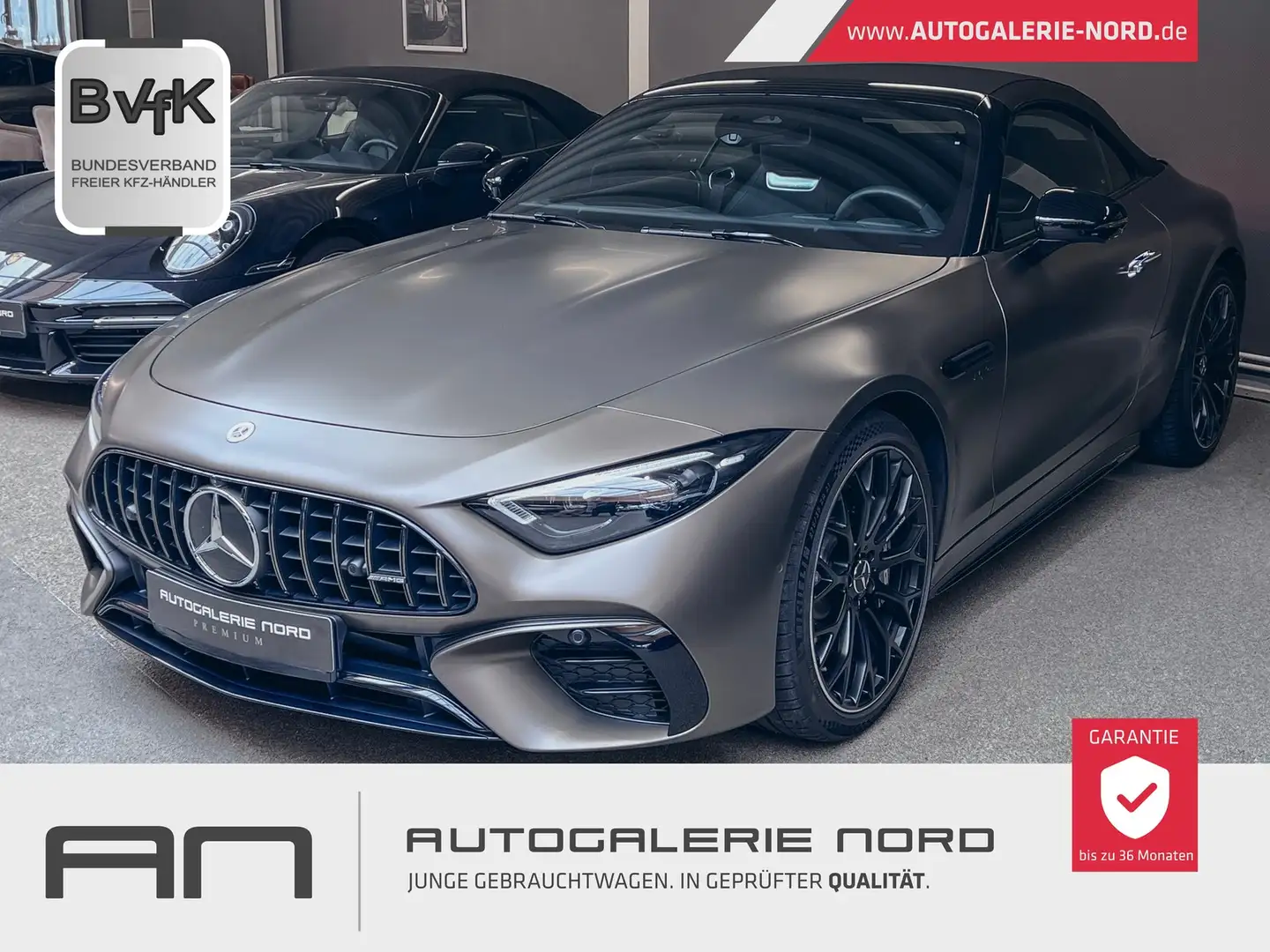 Mercedes-Benz SL 43 AMG V8-Styling-Paket+Premium Paket+ Gri - 1