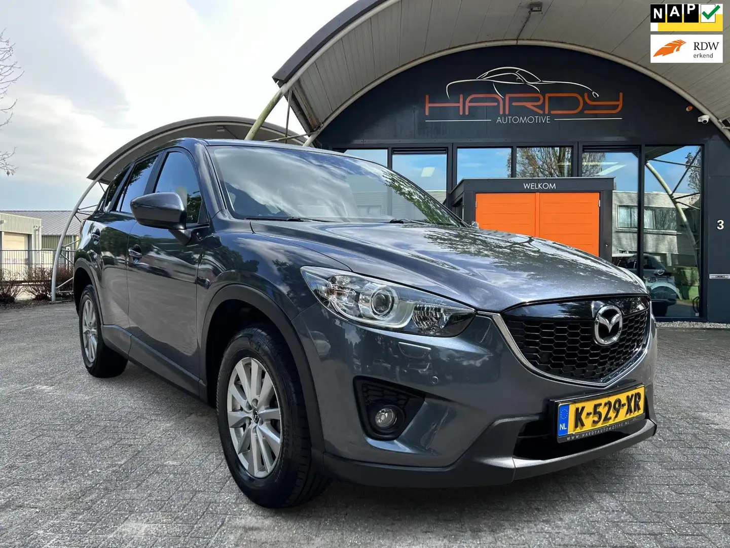 Mazda CX-5 2.0 TS+ 4WD NAVI XENON RIJKLAARPRIJS! Grijs - 1