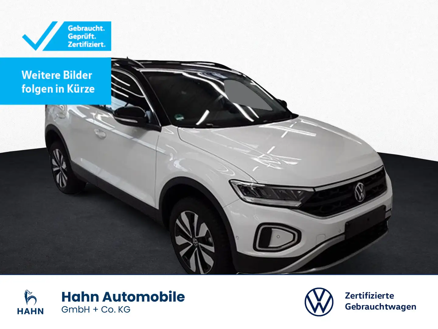 Volkswagen T-Roc 1.5TSI DSG Move LED Navi ACC APP Standhzg Weiß - 1