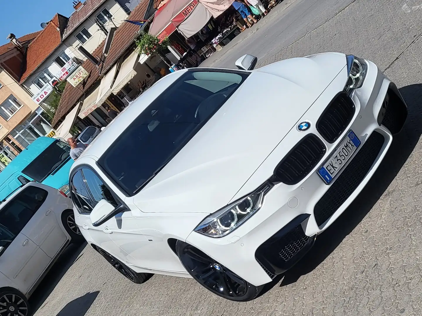 BMW 320 320d Msport 184cv Bianco - 1