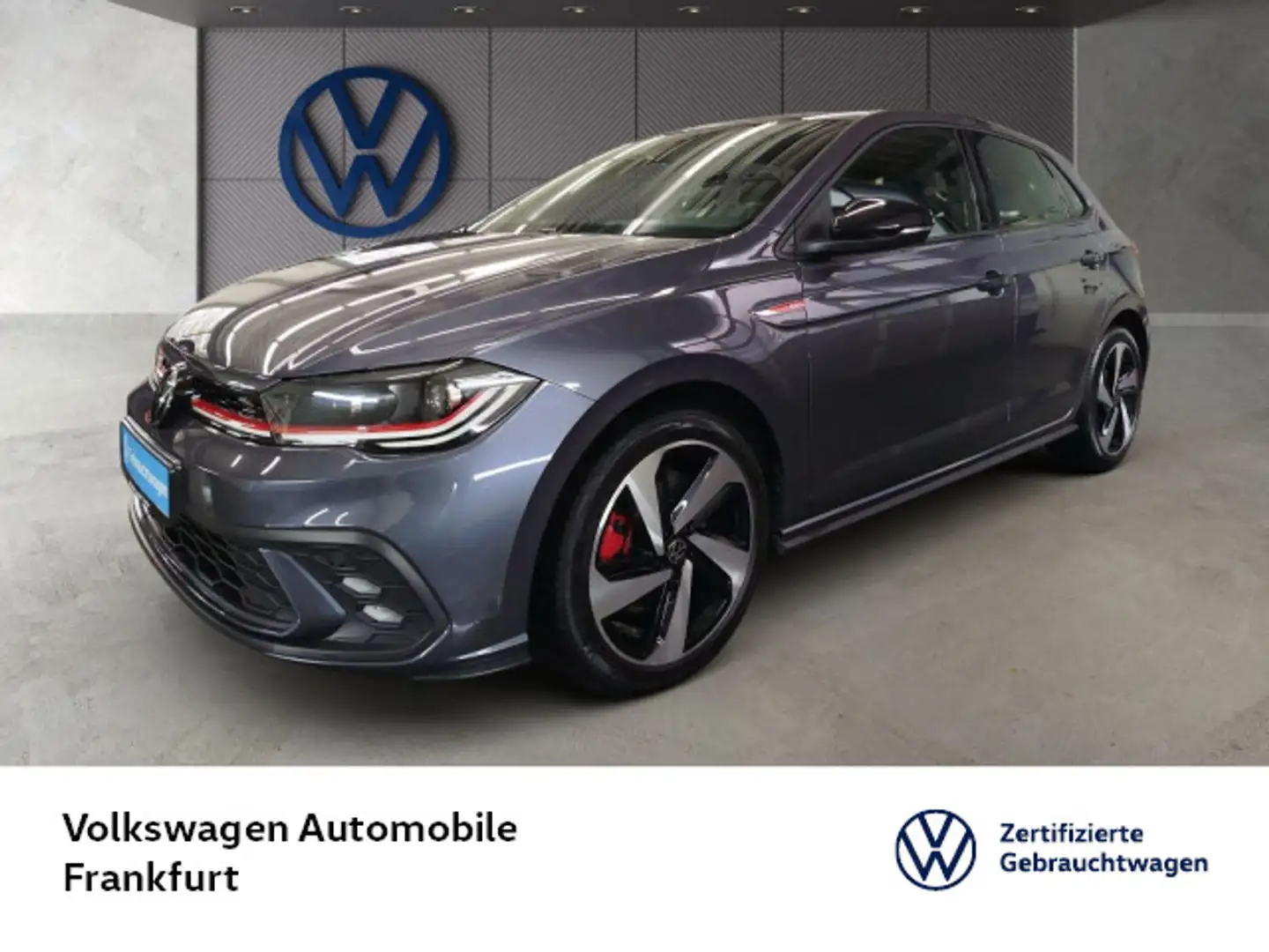 Volkswagen Polo 2.0 TSI DSG GTI Navi IQ.Light DAB+ FrontAss Grau - 1