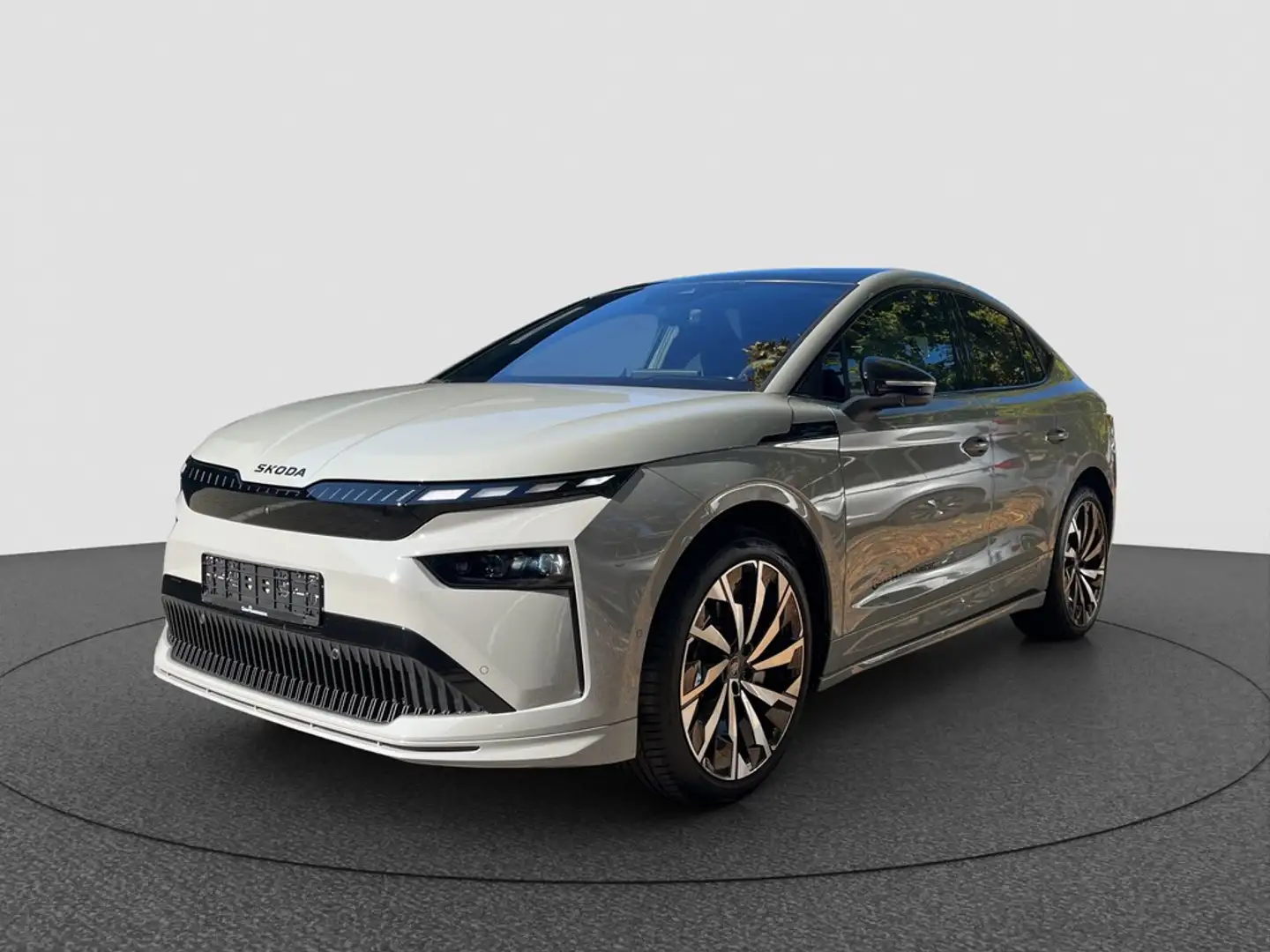 Skoda Enyaq Coupe 85 Sportline 82 kWh Batterie Gris - 1