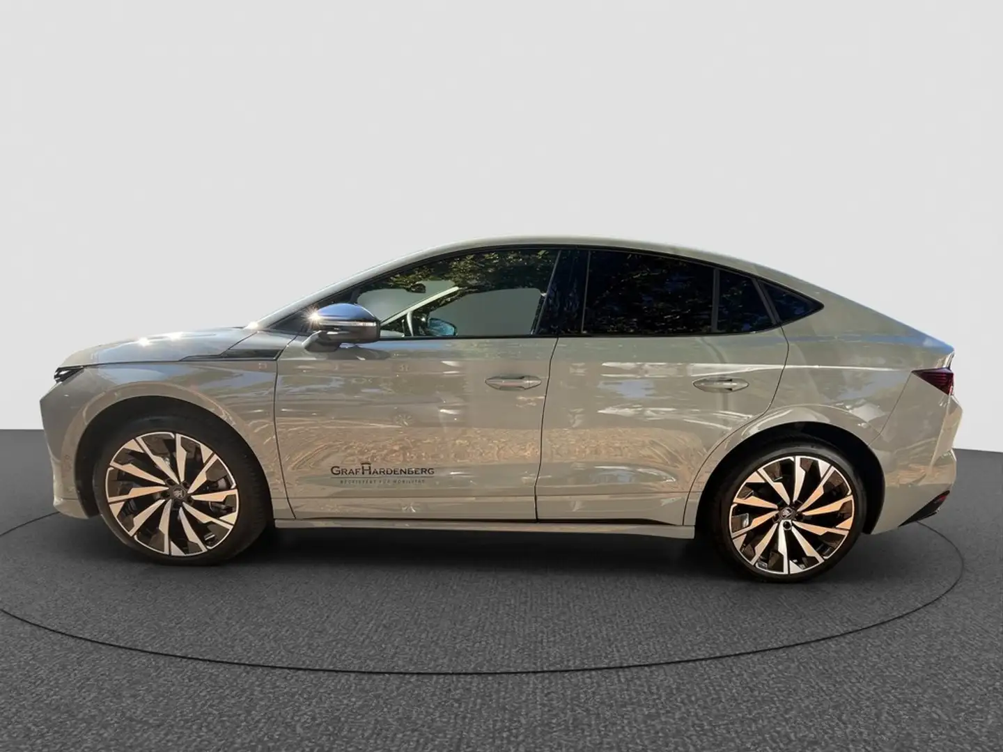 Skoda Enyaq Coupe 85 Sportline 82 kWh Batterie Gris - 2