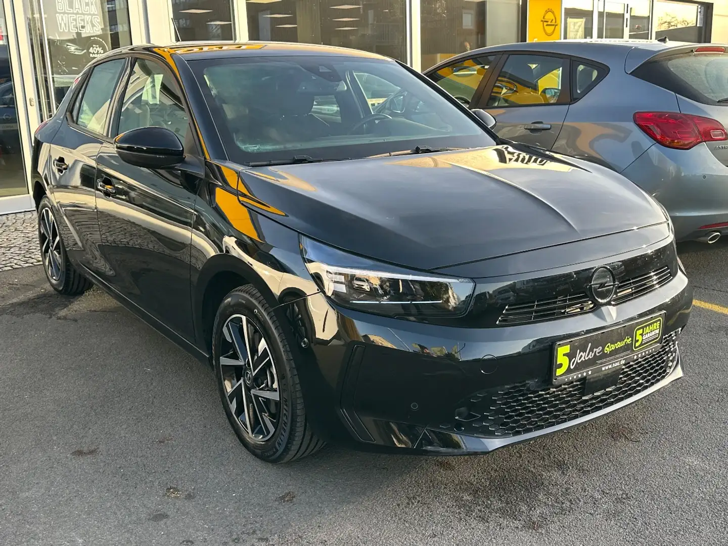 Opel Corsa F 1.2 Turbo GS LED+Fernlichtass.+Kam.+PDC Schwarz - 2