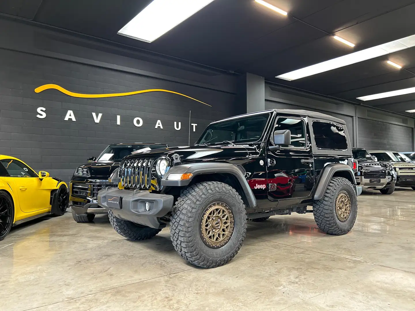 Jeep Wrangler JL 3.6 V6 Pentastar MANUALE - 3 porte - Autocarro Zwart - 1